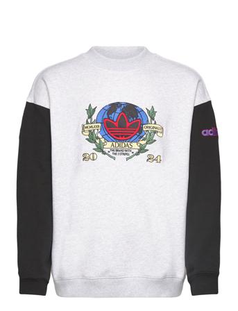 Olpc Crew Sport Men Sport Clothing Sport Sweat-shirts & Hoodies Sport Sweat-shirts Grey Adidas Originals