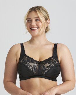 Sparkle Bh uden bøjle Sort - F75 - Miss Mary