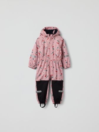 Polarn O. Pyret - shell puddle suit - 110 - Childrenswear - pink