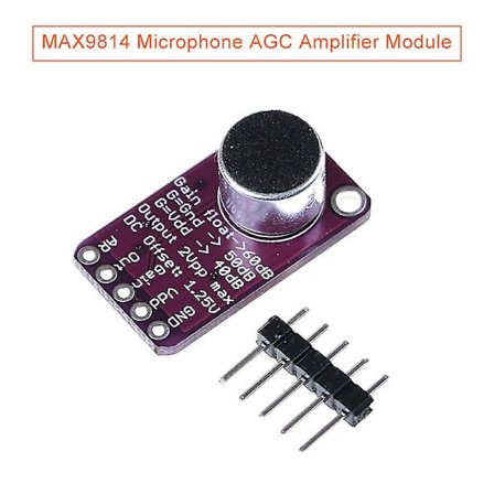 MAX9814 Mikrofonforstærker Modul AGC Modul