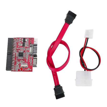 IDE HDD til SATA Serial ATA Konverter Adapter Support