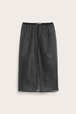 Kappahl | Skjørt i organza | Svart