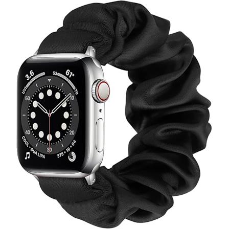 Scrunchies kompatibel med Apple Watch-reimer 38mm 40mm Elastisk mønstret trykkbånd Kompatibel med Apple Watch Series 7 6 5 4 3 2 1 SE