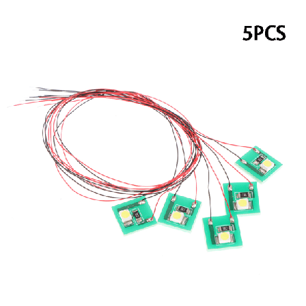 IC 5PCS Pre Wired SMD 3528 Led Lamp Light Set 12V ~ 18V För modell
