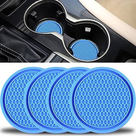 Bilkoppholder, 4 stk. Universelle Sklisikre Koppholdere Innebygd i