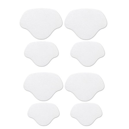 Kantapään suoja/korjauspaikat kenkien korjaukseen 2 kokoa 4 paria White S