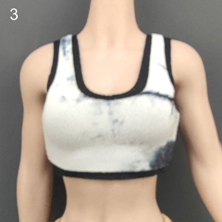 1/6 Miniatyrkläder Soldat Casual T-shirt 3 3