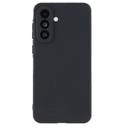 Sort silikoneetui til Samsung S25