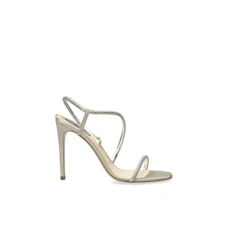 René Caovilla, Sandals Grijs, Dames, Maat:39 EU