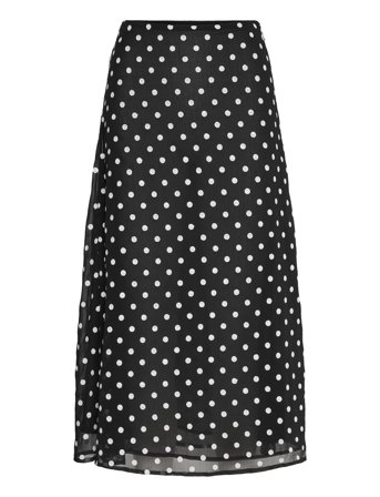 ROTATE Birger Christensen | Chiffon Midi Skirt | 40