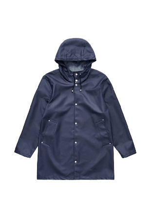 Stutterheim Stockholm Lightweight Raincoat Jackor Dam Blå XXL
