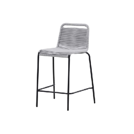 Venture Home Lindos Barstol 2-pack Stolar Grå