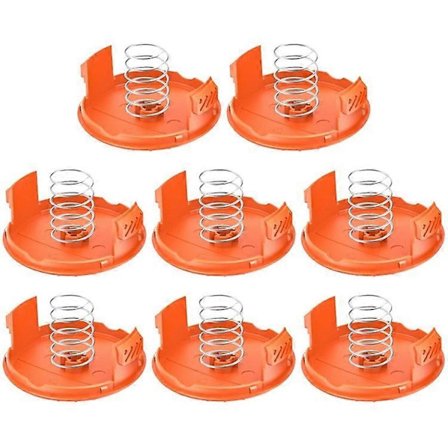 RC-100-P Kompatibel for Black & Decker NST1018 / NST1118 8 Spolekapsel + 8 Fjær Gressklipper Deler