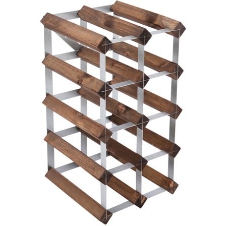 Traditional wine rack Vinställ Påbyggnadsbart 12 Flaskor Dark oak | Inredning > Möbler > Vinställ | Bagaren och Kocken