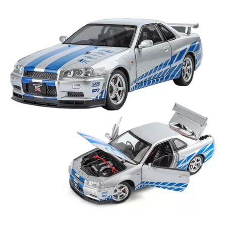 Nissan Skyline Gtr R34 Brian Snabb & Furious Minibilar