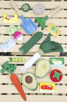 Hekleoppskrift Innhøsting i hagen - Järbo