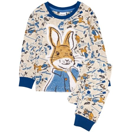 Peter Rabbit Barnkläder/Pyjamas Set 18-24 Månader Blå/Kräm