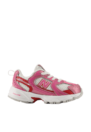 New Balance 530 Kids Bungee Lace Sneakers Unisex Rosa 26