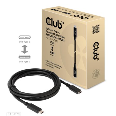 Club 3D Usb Gen1 Type-C Extension