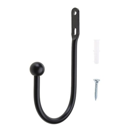 4 stk Gardinholdere Gardinholder Veggmontert Draperi Tiebacks Vinduskrok