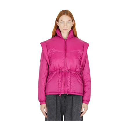 Isabel Marant Darshayo Detachable Sleeve Jacket , Roze , Dames , Maat: S