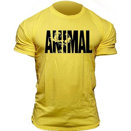 Universal Animal T-shirts til mænd, Animal Supplements Tøj, Powerlifting