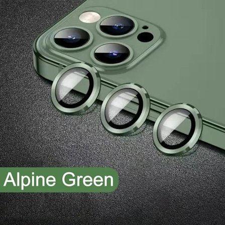 Metallring Kameralinsskydd Glas kompatibelt iPhone 11 12 13 14 Pro Max Full Cover Kameraskydd kompatibelt iPhone 14 Plus 12 13 Mini