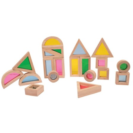 MYPAUZE Sensoriska Block olika former 24/fp - Lyreco - Skola och förskola - Lekmaterial - Bygglek, konstruktion och mosaik