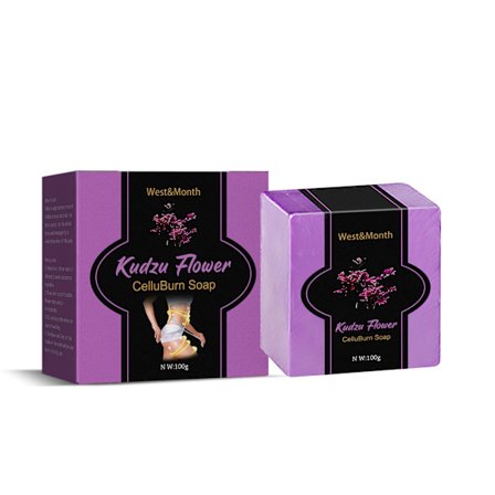 Sæbebar Naturlig Håndlavet Sæbebar med Kudzu Blomst Gave til Ham Hende Bad