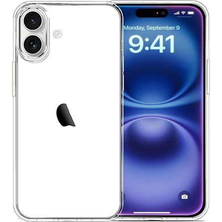 iPhone 16 Plus Genomskinligt mobilskal