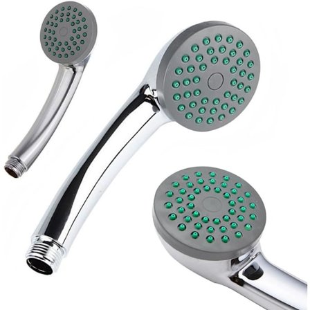 Klassisk enkeltfunktions brusehoved/håndbruser - nem at bruge