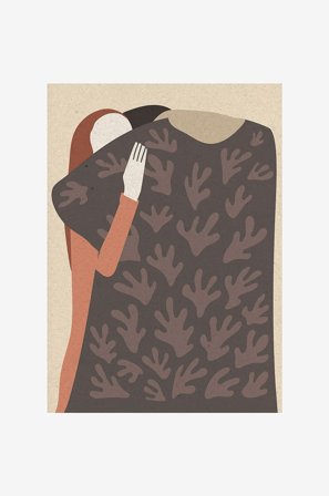 Malerifabrikken - Juliste Comfort - Ruskea - Julisteet - - Homeroom