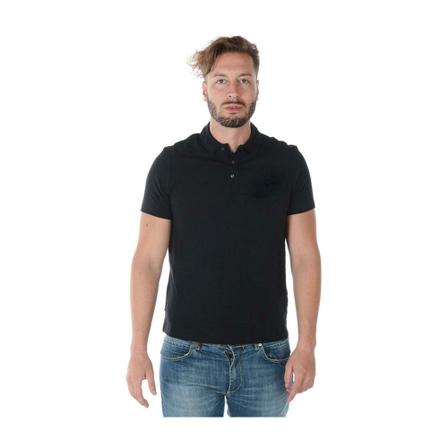 Emporio Armani t-shirt Sort, Herre Polo