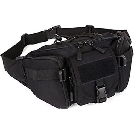 Taktisen vyölaukun sotilas vyölaukku Molle Bumbag Fanny Pack ulkoiluun kävelyyn juoksuun vaellukseen kiipeilyyn vaellukseen metsästykseen