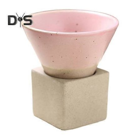 100ML Krus Keramik Tragt Kaffekop med Base Varmebestandig Håndlavet Japansk Stil Latte Cappuccino Te Espresso Konisk Krus Fødselsdagsgave