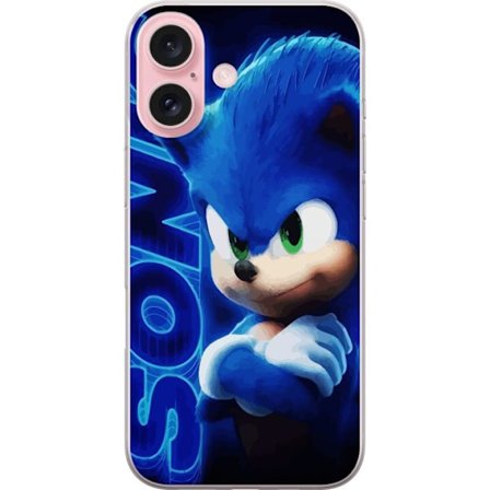 Yhteensopiva Puhelinkuori Apple iPhone 16 Sonic the Hedgehog
