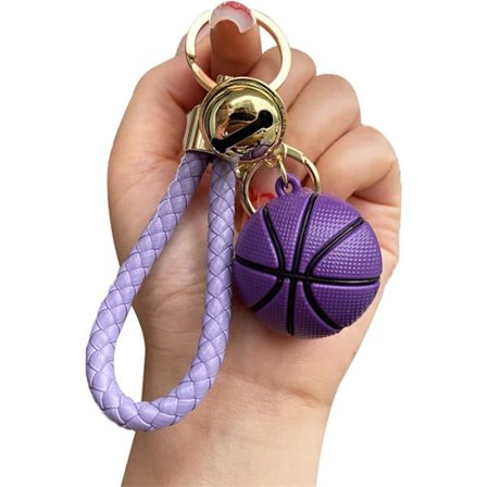 Herr Dam Kreativ Kul Stilig Mini Basketball Lett Nøkkelkjede Nøkkelring Nøkkelring Anheng