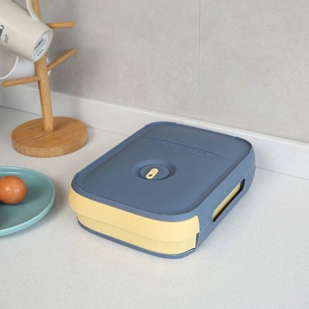 Oppbevaringsboks for egg BLÅ