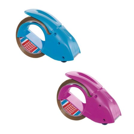 TESA Tejphållare Pack-n-Go blå - Lyreco - Emballage och lagerutrustning - Packtejper - Packtejphållare