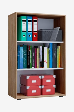 VCM - Kontorskab Lona Xl uden døre - Beige - Hylder & opbevaring - Fra Homeroom