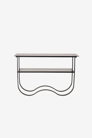 Furniture Fashion - Sidebord Wavy - Svart - Avlastningsbord & sidebord - Fra Homeroom
