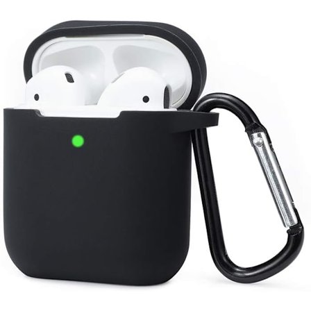 Airpods fodral skyddande fodral kompatibelt med AirPods 2 & 1 fodral Si