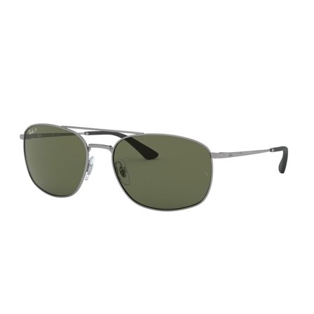 Ray-Ban -Aurinkolasit - Grey Rectangular - Ray-Ban RB3654 004/9A 6018