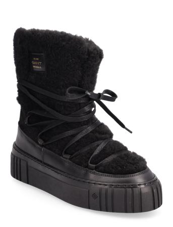 Snowmont Mid Boot Shoes Wintershoes Winter Boots Musta GANT