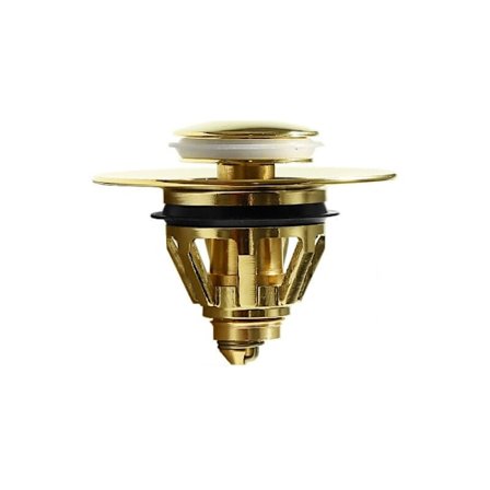 Badpropp Vaskavloppssil Universal Handfatspropp (Guld Koppar Universal Studs)