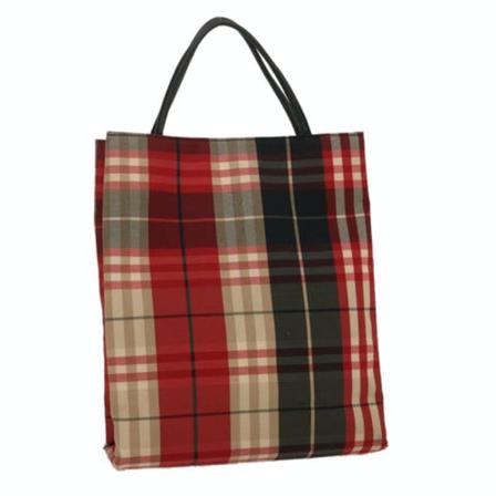 Burberry Vintage, Pre -owned Canvas Handbag Rood, Dames, Maat:ONE Size