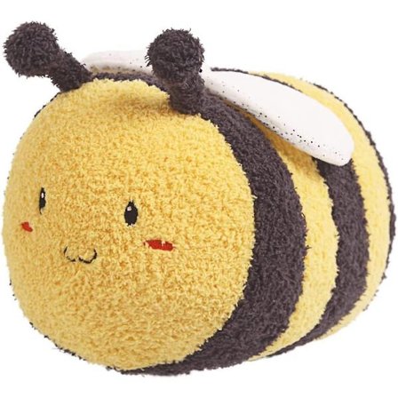 DB Super Soft Bee Plysch Leksak Fylld Djur, 11,8 Tum Bumble Bee Plushie Dockkudde, söt Anime Honeybee Kuddleksak Present till Barn