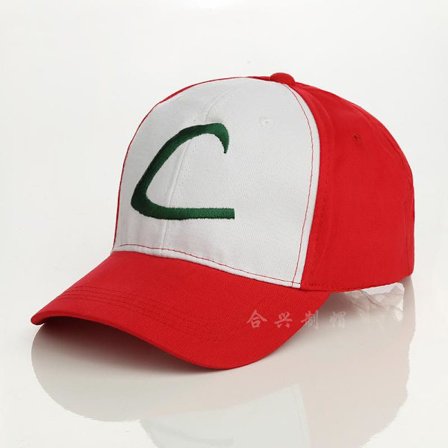 Pokemon Anime Ash Ketchum Cosplay Caps