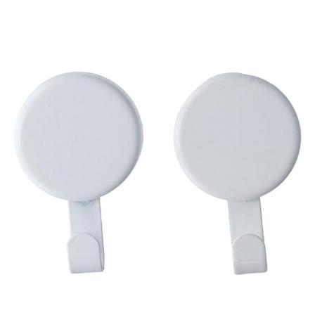 2 Stk Magnetisk Kranshenger Magnetkroker HVIT White
