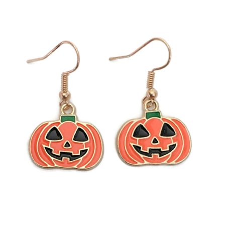 Earrings - Pumpkin